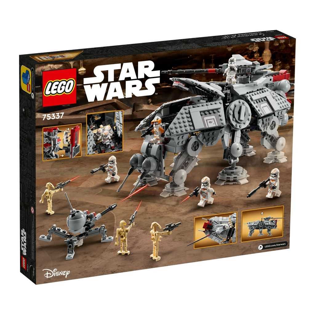 Star Wars Lego Caminante AT-TE Edades 9+ # 75337 Artículo 1082 Piezas | QZT-284963